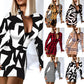 Long Sleeved V Neck Zipper Bag Hip Tight Dress Women's Clothing
