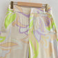 Spring And Summer Women's French Retro And Fashion All-matching Printed Shirt Straight-leg Trousers Suit