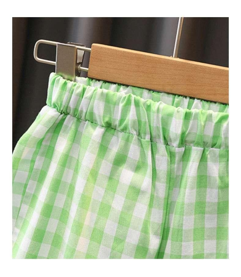 Pantalon à manches courtes deux pièces pour enfants