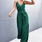 Women's Clothing New Sale V-neck Strap Split Jumpsuit