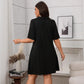 Casual Shawl Skirt Fake Two Pieces