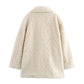 Short effet fourrure artificielle pour femme