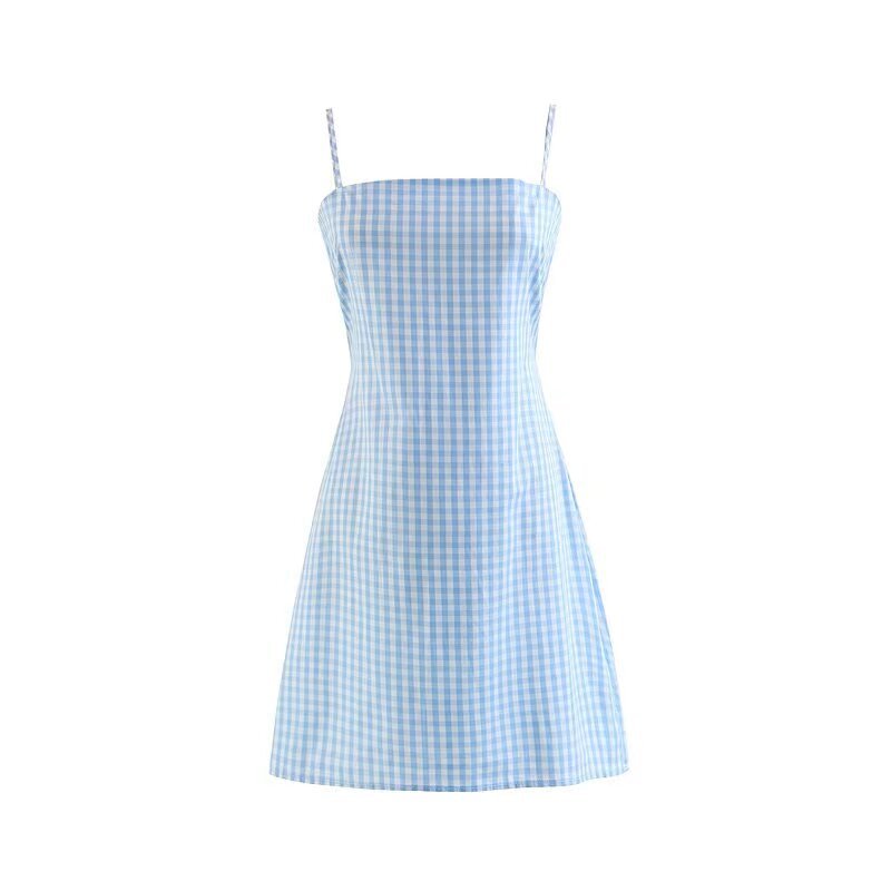 Knot V-neck Camisole Women's Dress