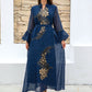 Women's Embroidered Printed Dress