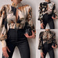 Women's Fashion Hollowed-out Top Shirt