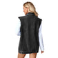 Women's Washed Denim Loose-fitting Waistcoat Waistcoat Top Cardigan