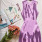 Women's Sleeveless Backless Lace Up Dress