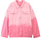 Gradient Color Women's New Tie-dye Loose Denim Jacket