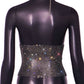 Women's Fashion Casual Fishnet Light Diamond Top