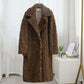 Overcoat Sheep Sheared Fur Loose Jacket