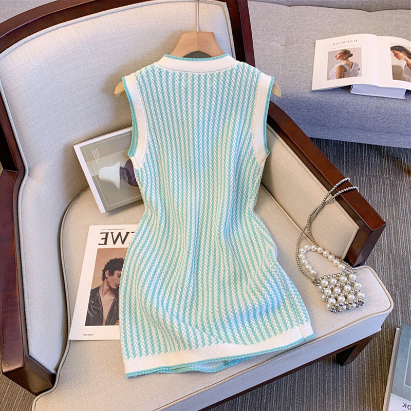 Knitted Dress Women's Summer New Style