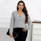Women's Minimalist Long Sleeve Inner Wear Blouse