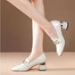 High Heel Pumps Women's Soft Leather Patent Leather Shoes