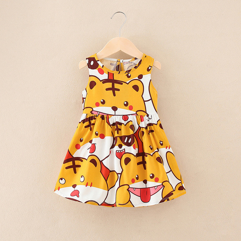 Robe trapèze pour fille, tailles M et S