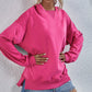 Women's Hoodie Sweatshirt Sports Casual Candy Color Long Sleeve Tops Clothes