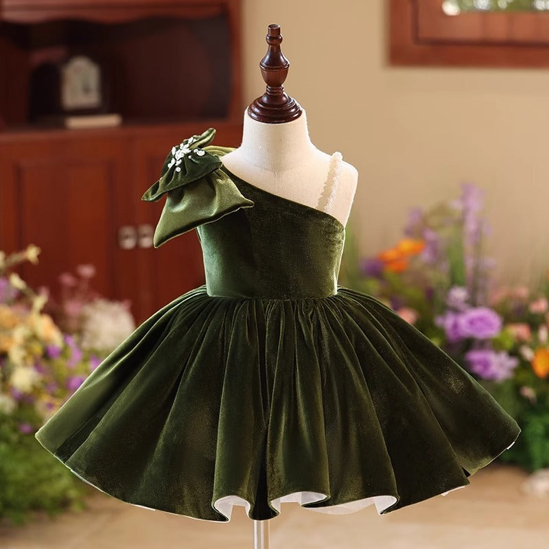 Children's Evening Dress Light Luxury Minority High-end