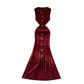 High-grade Round Neck Sleeveless Knitted Dress Women's Slim Fit