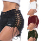 Beggar's Torn Women's Jeans Bandage Nightclub Women's Pants