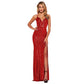 Robe dos nu à paillettes sexy pour femme européenne et américaine