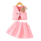Mesh Princess Dress Two-piece Set
