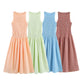 Spring Plaid Ladies Dress