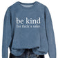 All-matching Women's Letter Simplicity Top