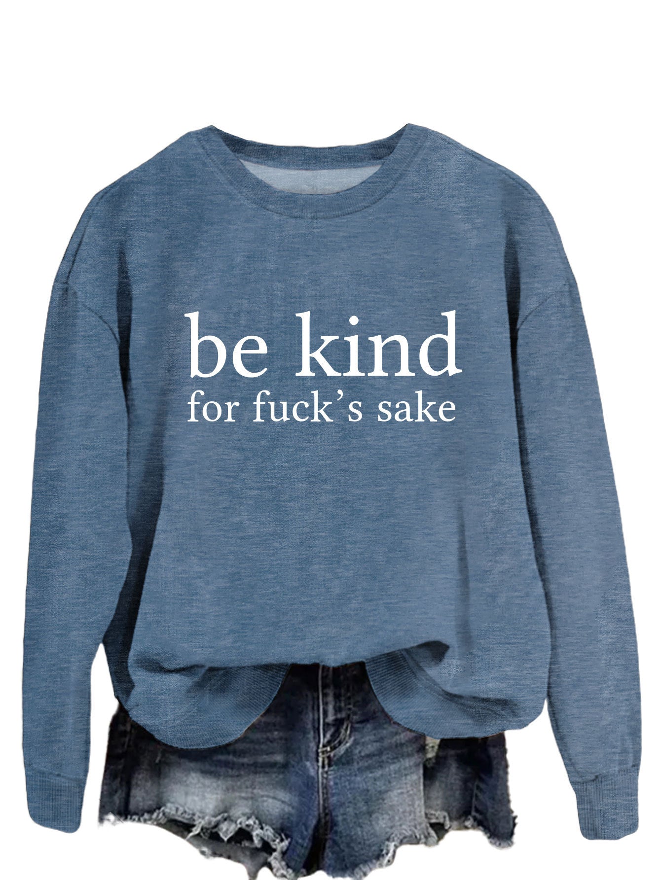All-matching Women's Letter Simplicity Top