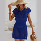 Beach Blouse Hollow-out Crocheted Knitted Dress