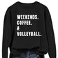 Women's Simple Round Neck Long Sleeve Loose Sweatshirt
