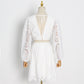 Robe en dentelle tendance pour femme