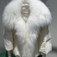 White Duck Down Jacket Niche Design Women's Clothing