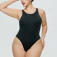 Women's Fashion Solid Color Sleeveless Slim Jumpsuit