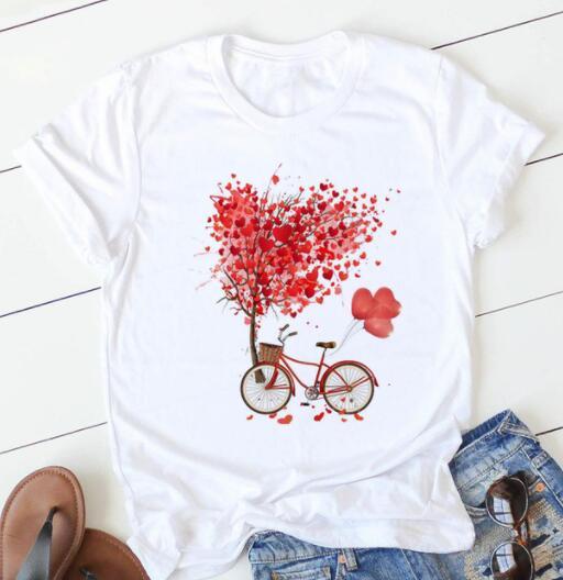 T-shirt à manches courtes imprimé floral tendance