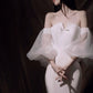 Women's Fashion Light Wedding Dress