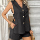 Fashion Two-piece Suit Casual Shirt Pants For Women