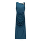 Women's Sleeveless Backless Shell Dress
