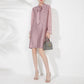 Women's Fashion Loose And Slimming Tie Dress