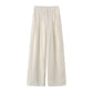 Solid Color Sleeveless Top High Waist Casual Pants Suit