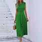 Robe moulante à taille unie pour femme