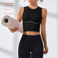 Seamless Yoga Vest Women's Quick-drying High-strength Sports Top