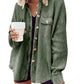 Women's Patchwork Irregular Shirt Jacket