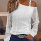 Autumn Simplicity Metal Button Shirt