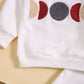Solid Color Towel Embroidery Casual Long-sleeved Top And Trousers Two-piece Set