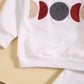 Solid Color Towel Embroidery Casual Long-sleeved Top And Trousers Two-piece Set