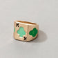 Cute Cartoon Dripping Oil Ins Wind Color Multi-element Single Ring