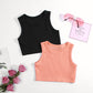 Girls' Vest Summer Ins European And American Short
