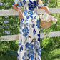 Women's Casual Loose-fit Elegant Printed Dress