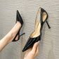 Women's Low-cut Stiletto Heel Shoes