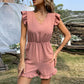 European And American INS Temperament Waist Round Neck Slim Casual Straight Bodysuit