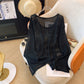 Flab Hiding Sun Protective Blouse Round Neck Design Long Sleeve Top
